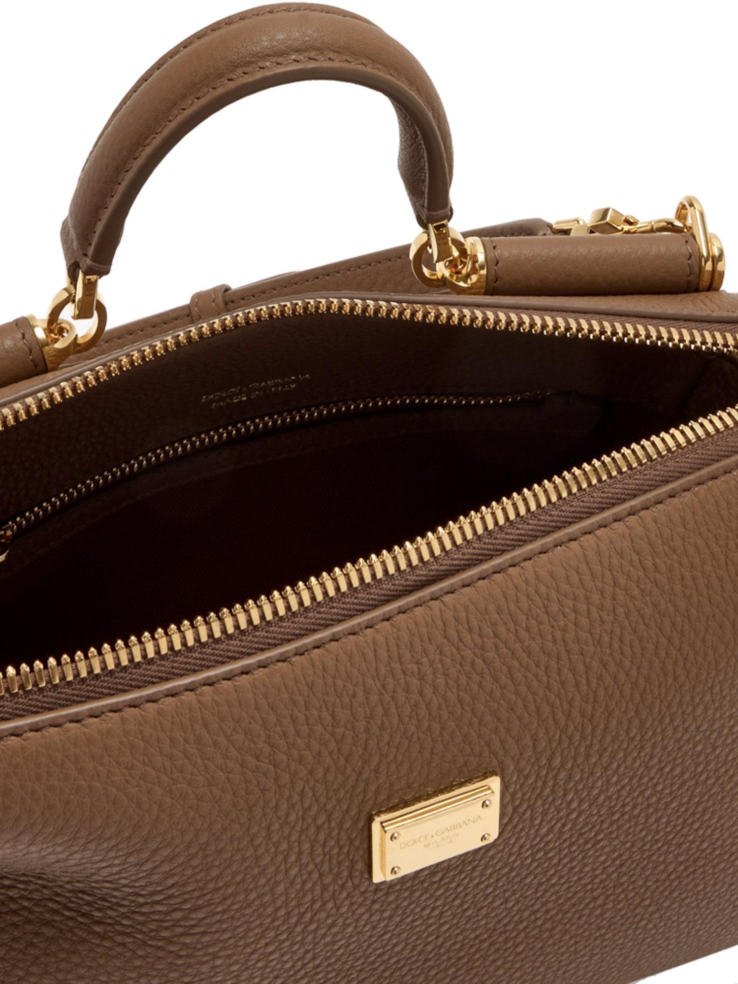 Borsa a mano Vittoria in pelle BB7939 A08418Z093 DOLCE & GABBANA 