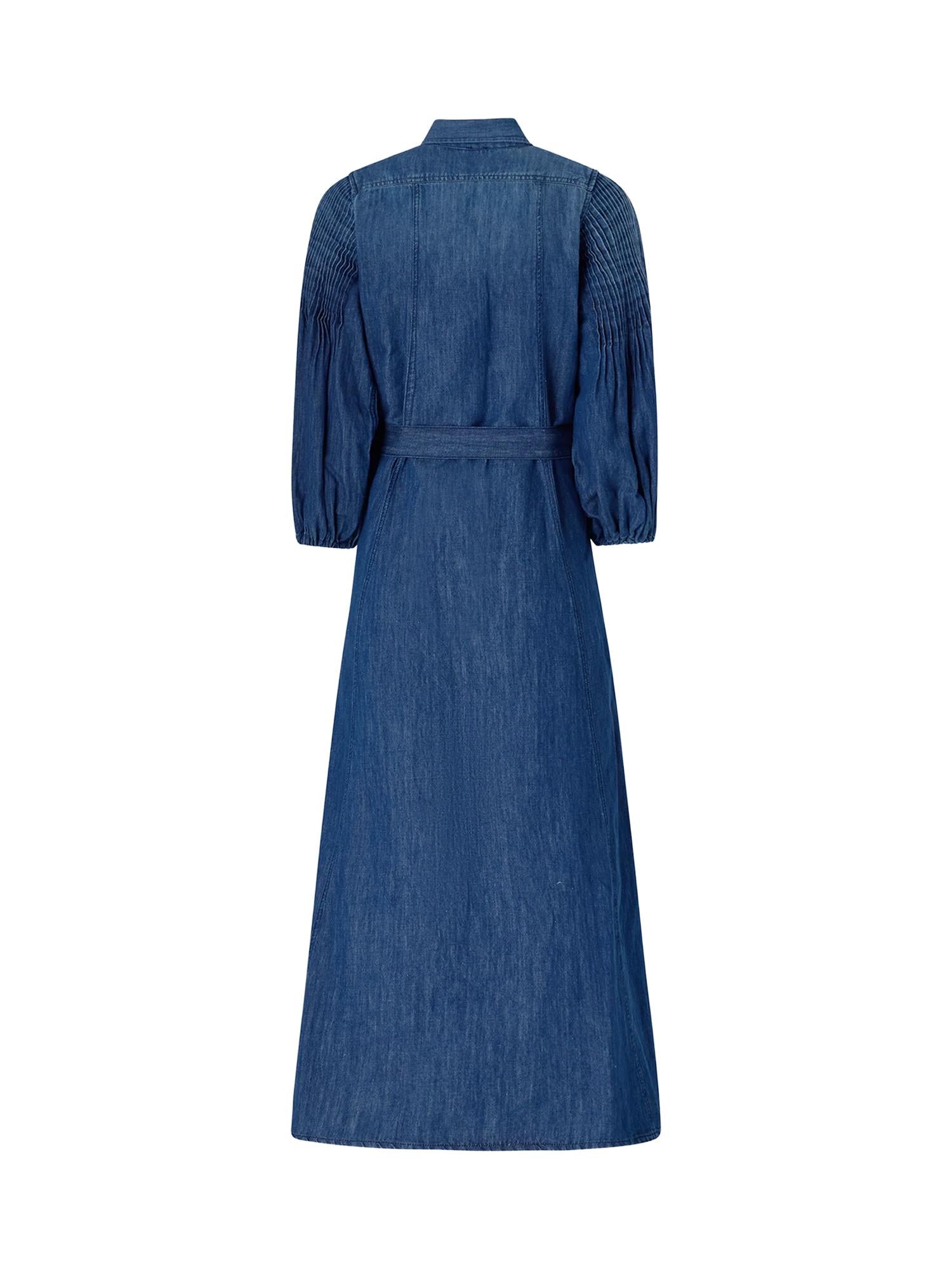 Abito chemisier lungo in denim 106401 A33JPJL PINKO 
