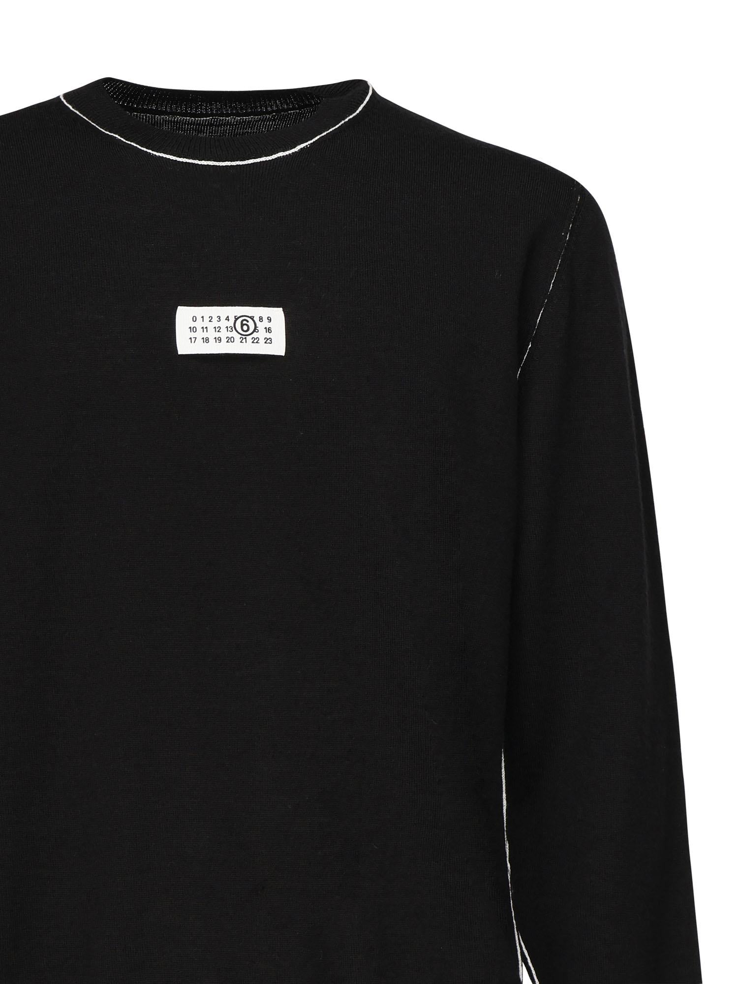 Maglione in lana SH0HL0017 M13037900 MM6 Maison Margiela 