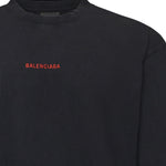 T-Shirt Back Medium Fit in jersey dry<BR/> 764235 TTVJ18483 BALENCIAGA 