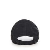 Berretto "Tilted Typo" in drill di cotone 854036 410B21000 BALENCIAGA 