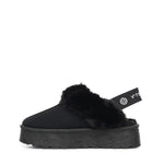 Slippers Sophie con logo 73SC9FP01CAM SOPHIE SHOESNERO V° 73 