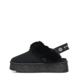Slippers Sophie con logo 73SC9FP01CAM SOPHIE SHOESNERO V° 73 