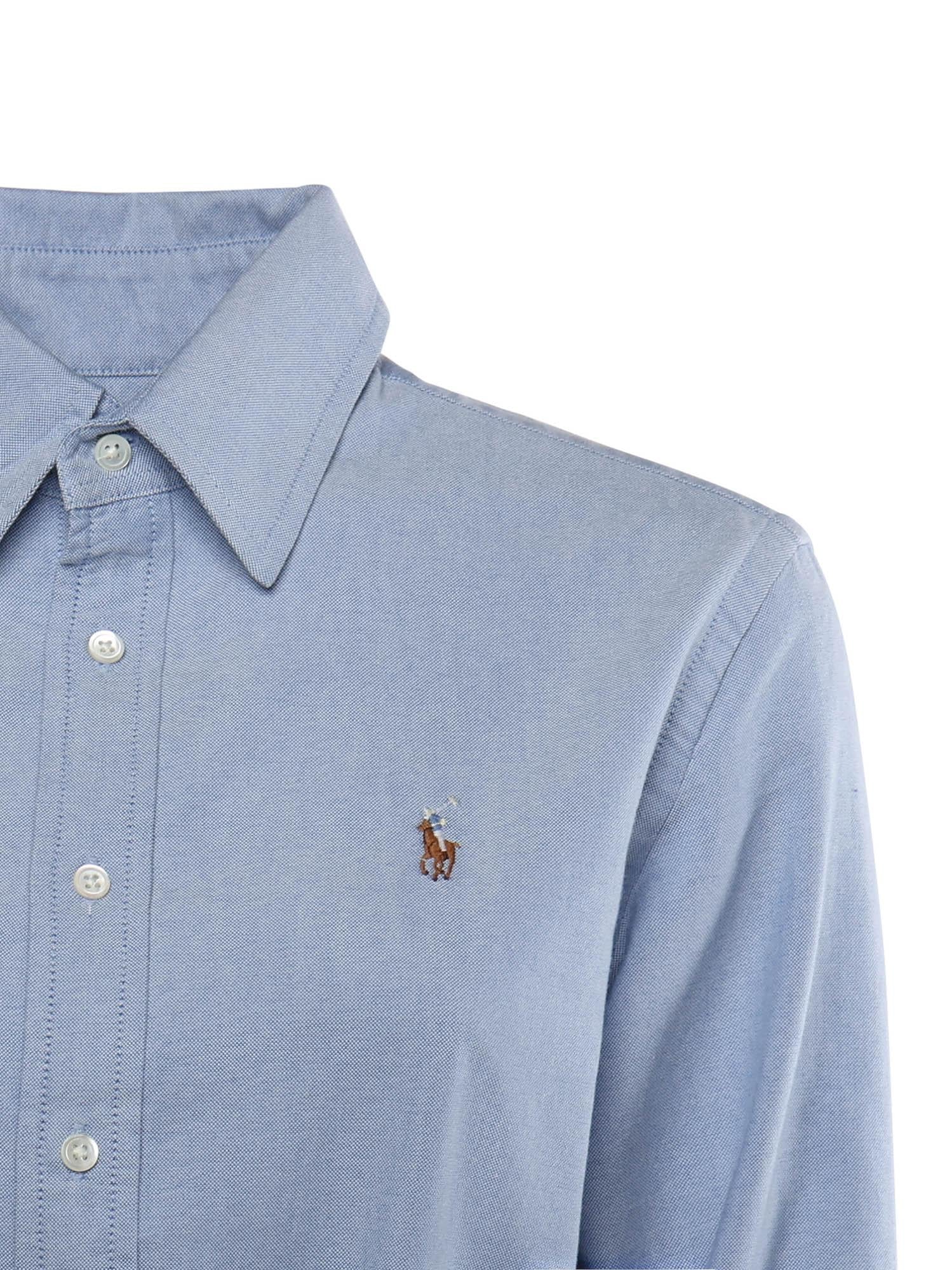 Abito chemisier in cotone 211928804 002 POLO RALPH LAUREN 