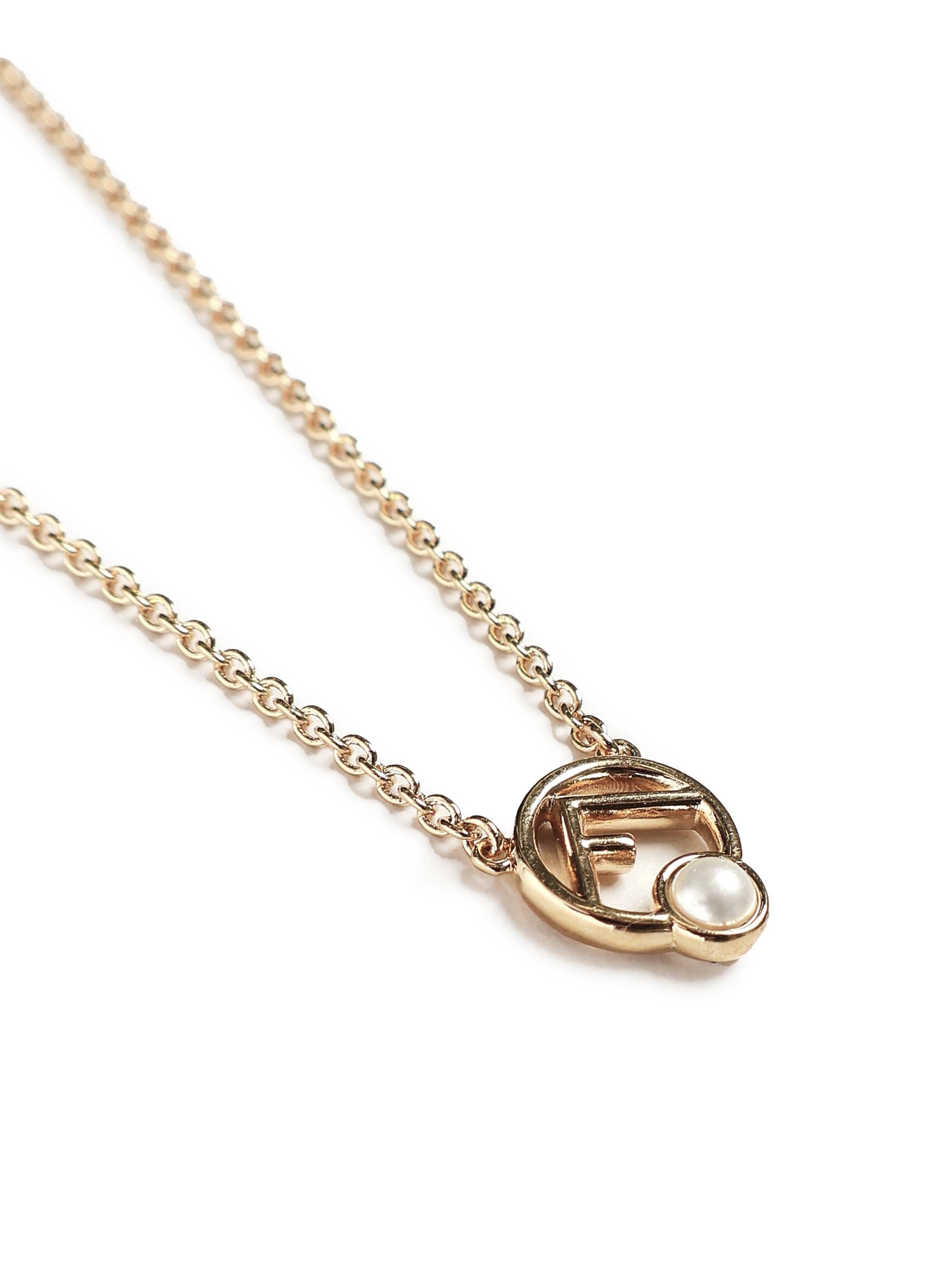 Collana F is Fendi 8AK324 A5TOF09ZE FENDI 
