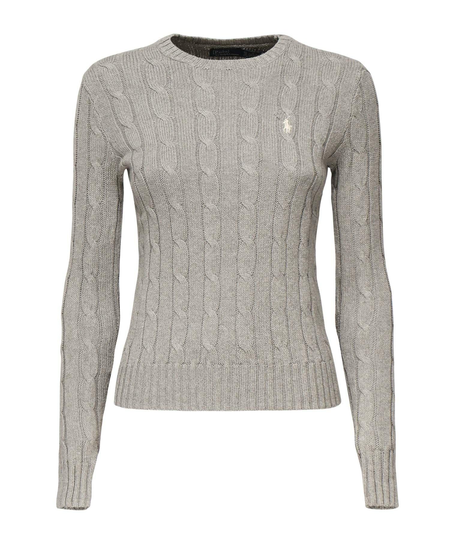 Pullover a trecce in cotone 211971795 001 POLO RALPH LAUREN 