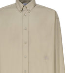 Camicia in cotone con logo sul fianco 8082303 .B7311 BURBERRY 