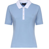 Polo in piquet stretch NPWB252650STDW U600 FAY 