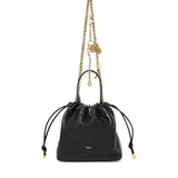 Borsa a spalla piccola Chloé Icons con catena in pelle CH26UP789R12 001 CHLOÉ 