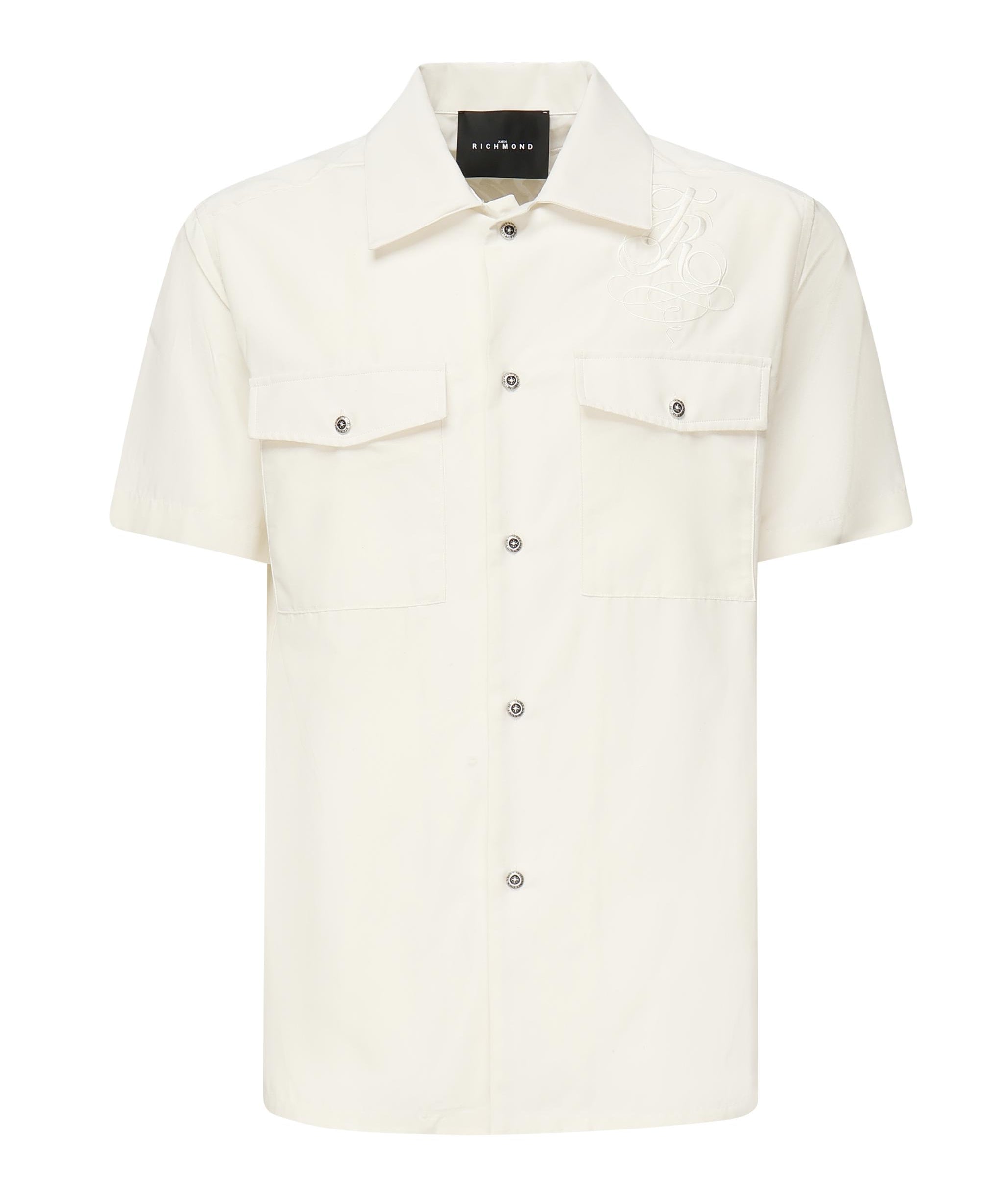 Camicia Chuy con ricamo logo RMP25231CA  JOHN RICHMOND 