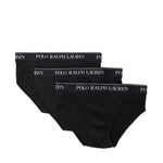 Tre paia di slip in cotone stretch 714835884 002 POLO RALPH LAUREN 