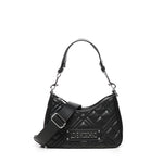 Borsa trapuntata con logo<BR/> JC4152PP1MLA0 00B LOVE MOSCHINO 