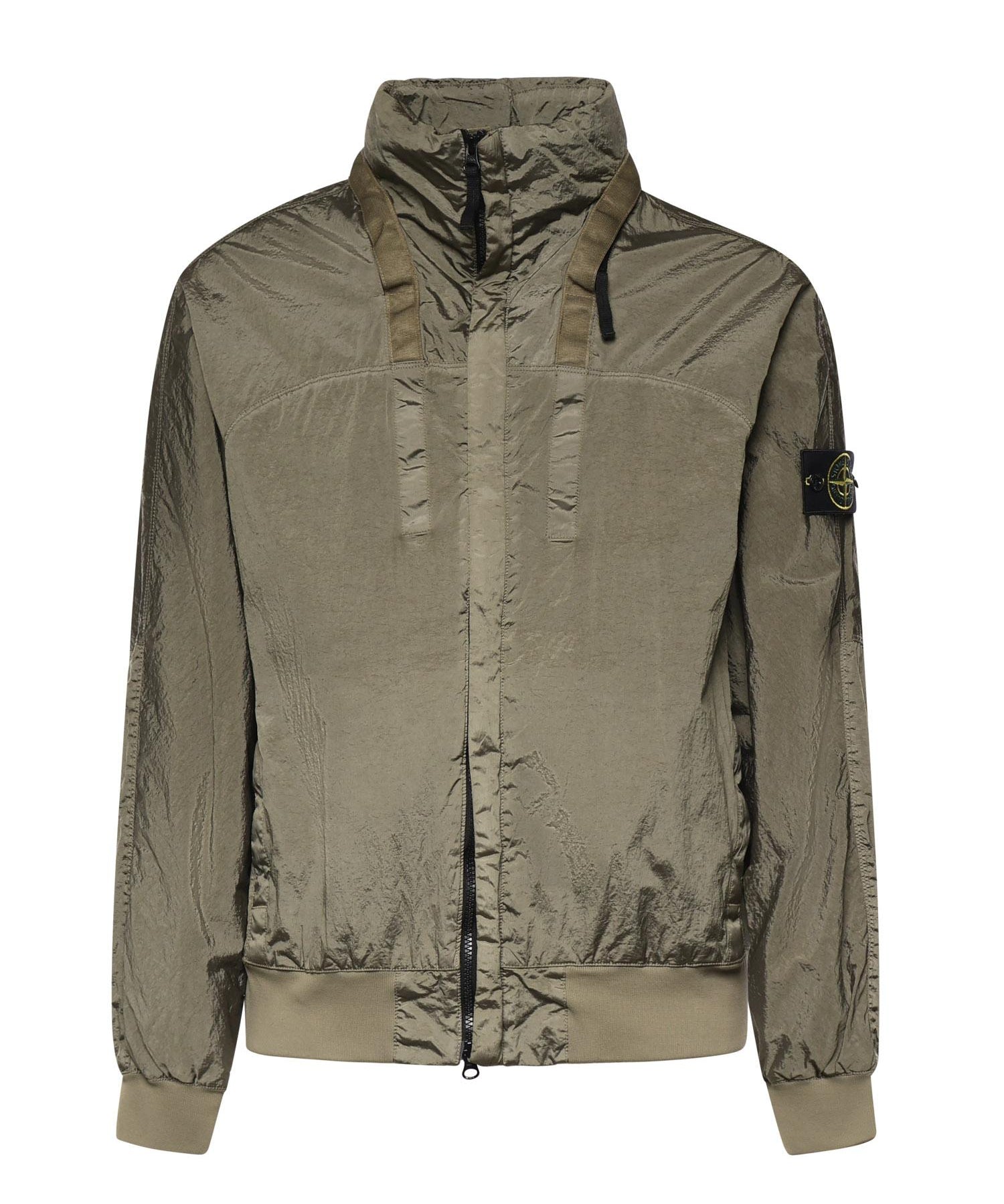 Giacca con colletto rigido in Nylon Metal L1S154100064 S0020V005G STONE ISLAND 