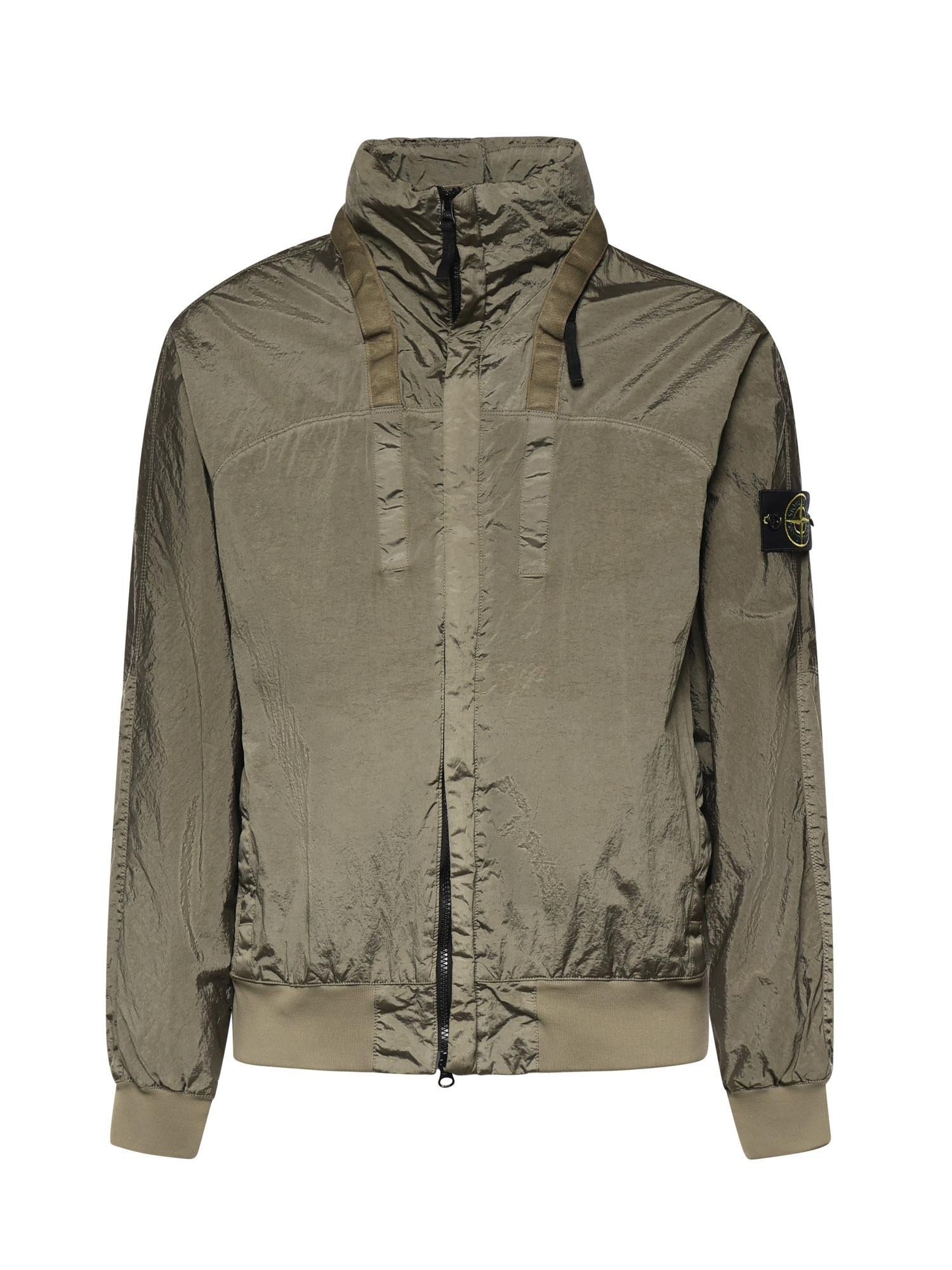 Giacca con colletto rigido in Nylon Metal L1S154100064 S0020V005G STONE ISLAND 