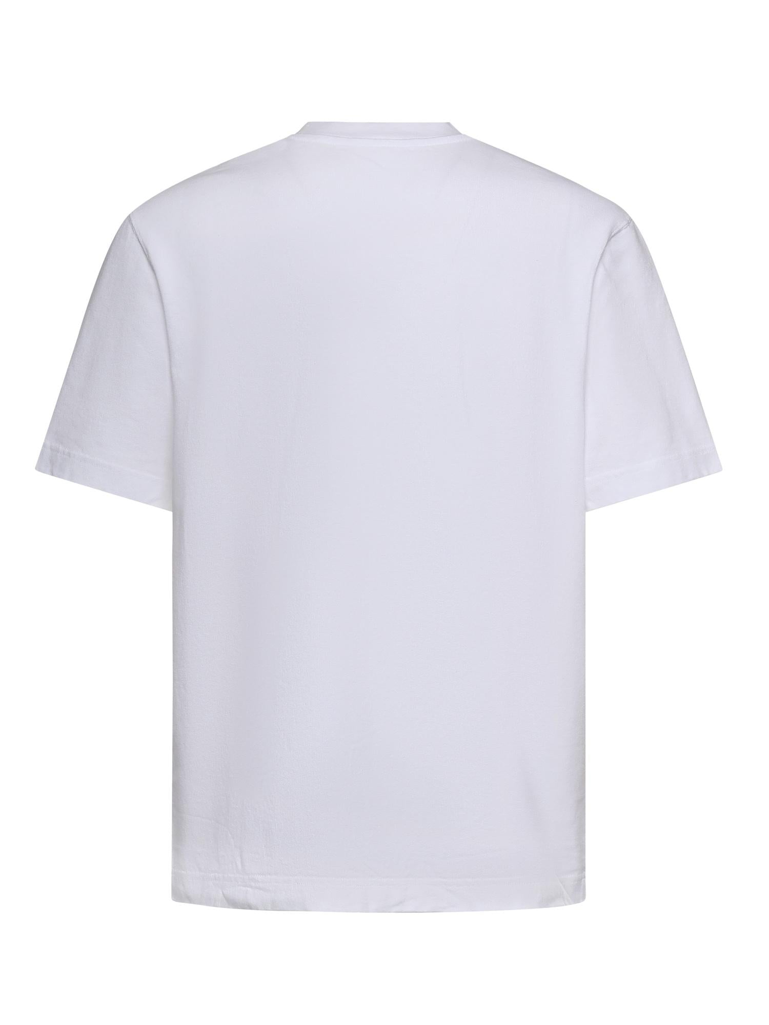 T-shirt in cotone con logo TSM00133AJ00226 100 JACQUEMUS 