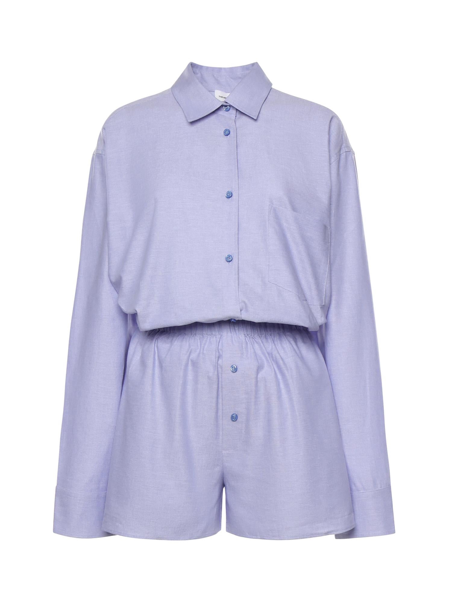 Co-ord Georgiana in cotone T196419A TNC193CIELO THE ANDAMANE 