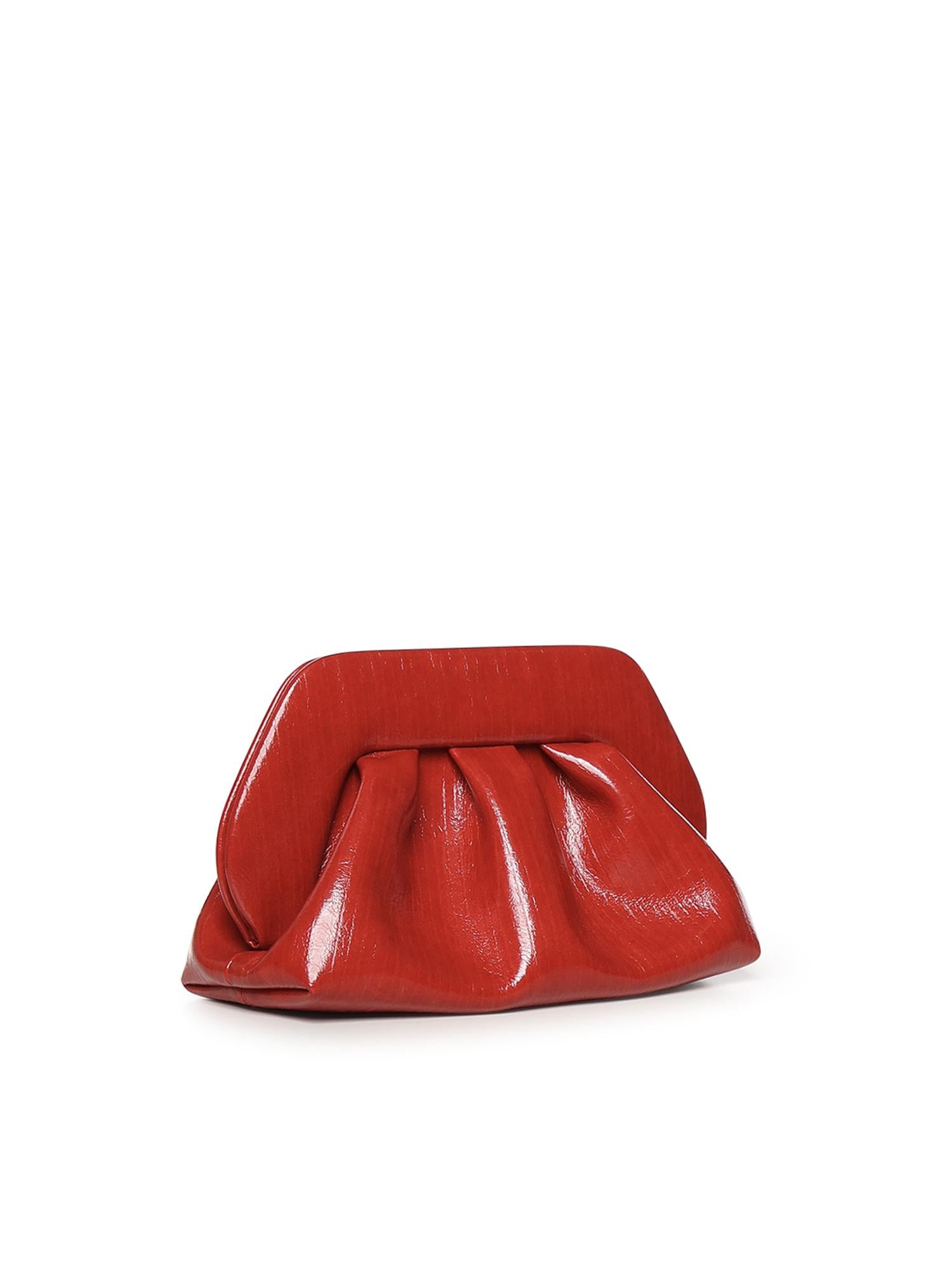 Clutch Bios Medium in vegan fabric TMBM0ORVF 1557A THEMOIRè 