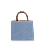 Borsa Shop Mini in denim e pelle SHBM0002 00009L MC2 SAINT BARTH 