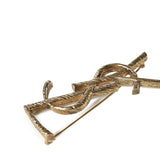 Spilla Cassandre in metallo 670466 Y15008069 SAINT LAURENT 