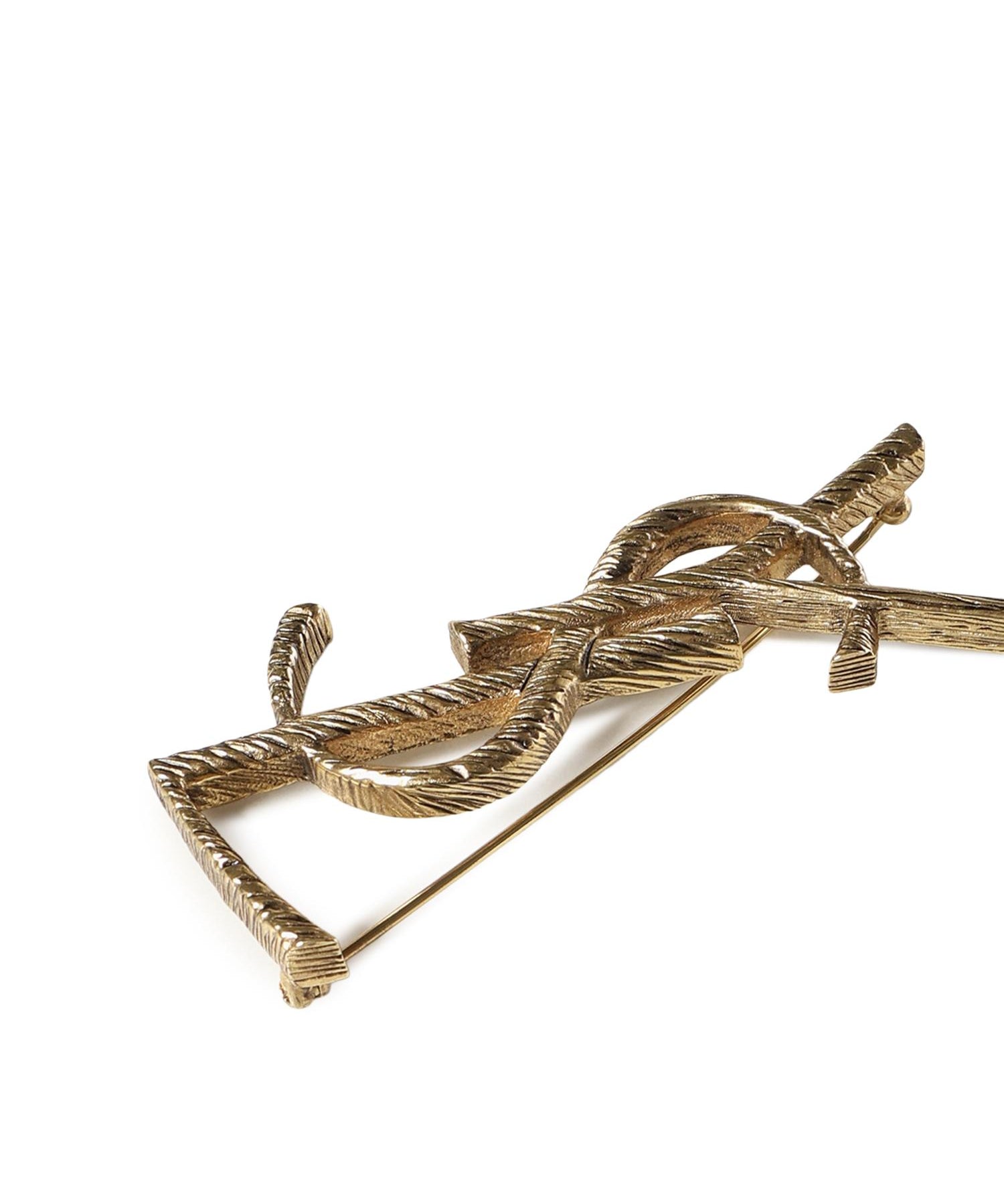 Spilla Cassandre in metallo 670466 Y15008069 SAINT LAURENT 