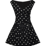 Mini abito in cotone a pois RS26209S B SELF-PORTRAIT 