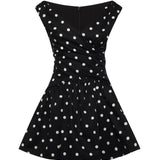 Mini abito in cotone a pois RS26209S B SELF-PORTRAIT 