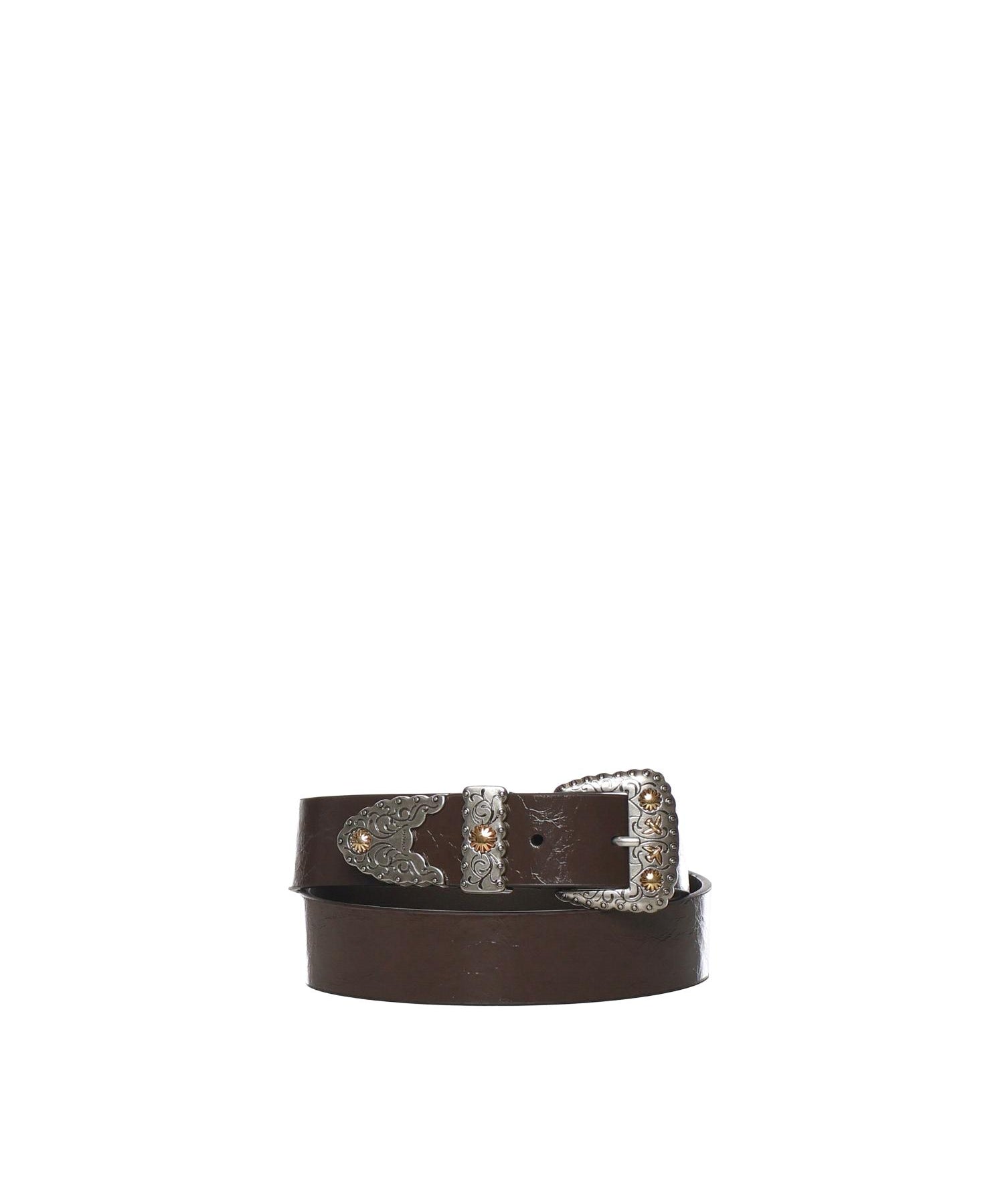 Cintura in pelle shiny con finiture metalliche 106692 A315M11O PINKO 