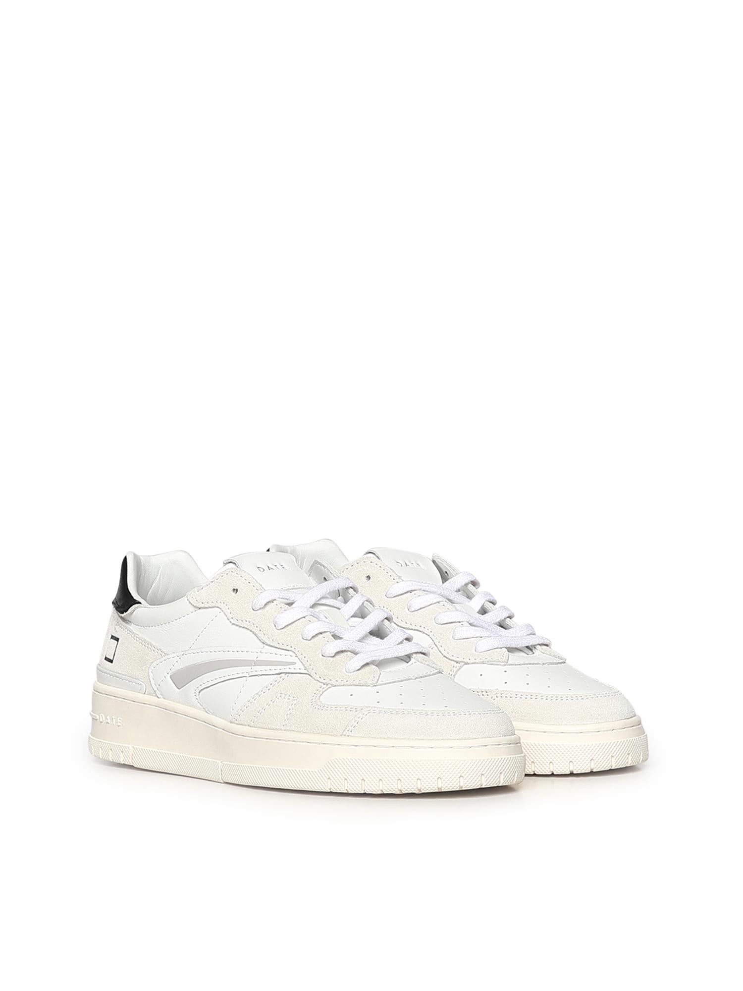 Sneaker Torneo in pelle e suede M441 TP-BAWB D.A.T.E. 