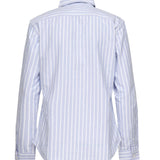 Camicia a righe Oxford con logo 211891377 004 POLO RALPH LAUREN 