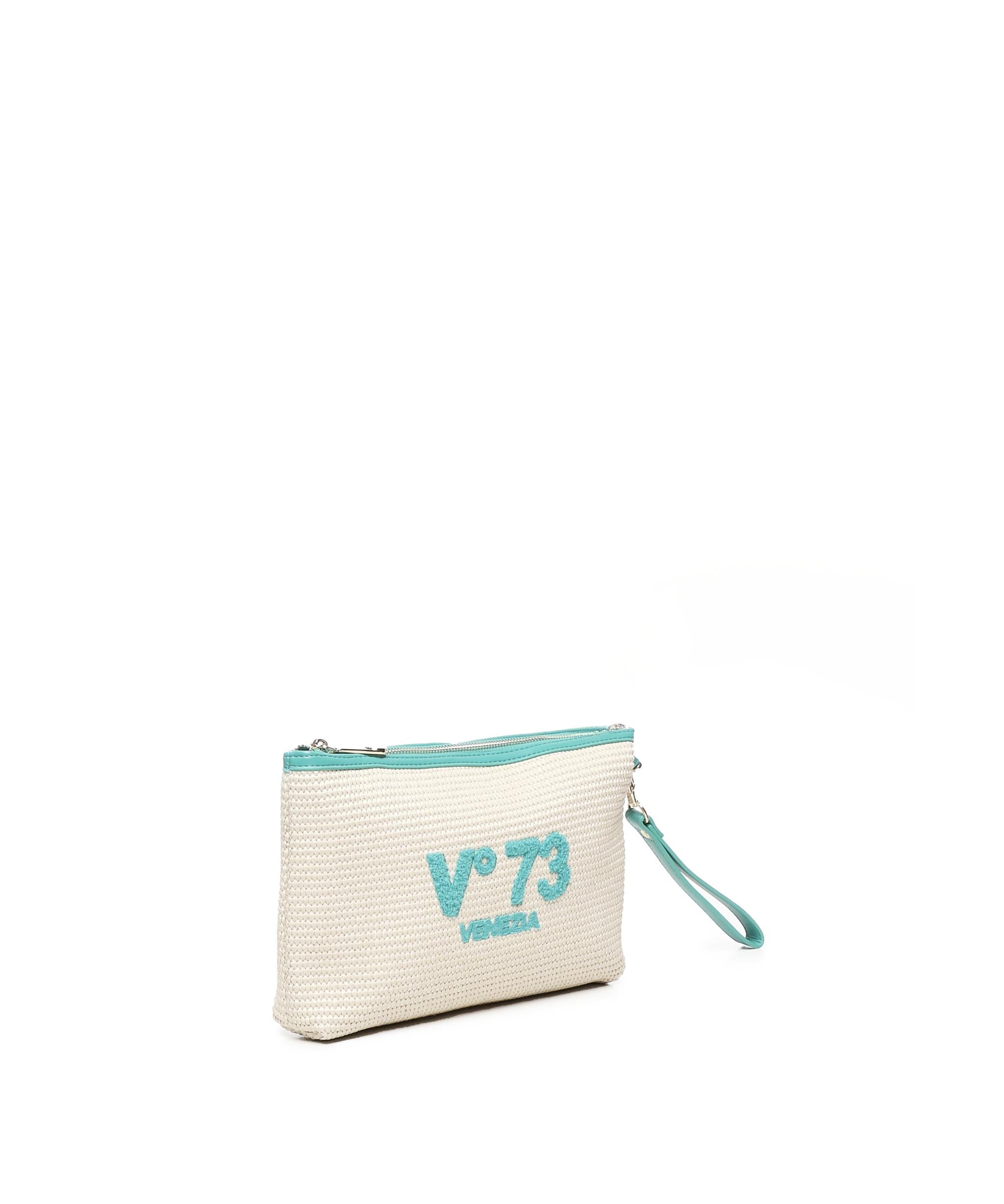 Pochette Beauty Inge 73BE8VL558 INGEOFF WHITE/SMERALDO V° 73 