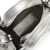 Borsa a spalla Y2K FBBP70004LAM -ARGENTO/SILV ANT BIASIA 
