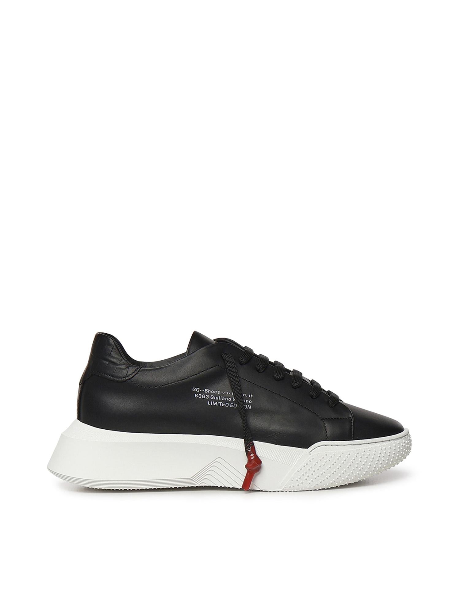 Sneakers Nemesis in nappa NEMESIS 2 NAPPA NAPPA/COCCONERO/NERO GIULIANO GALIANO 