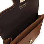 Portacarte gancini 220963 785796004 FERRAGAMO 
