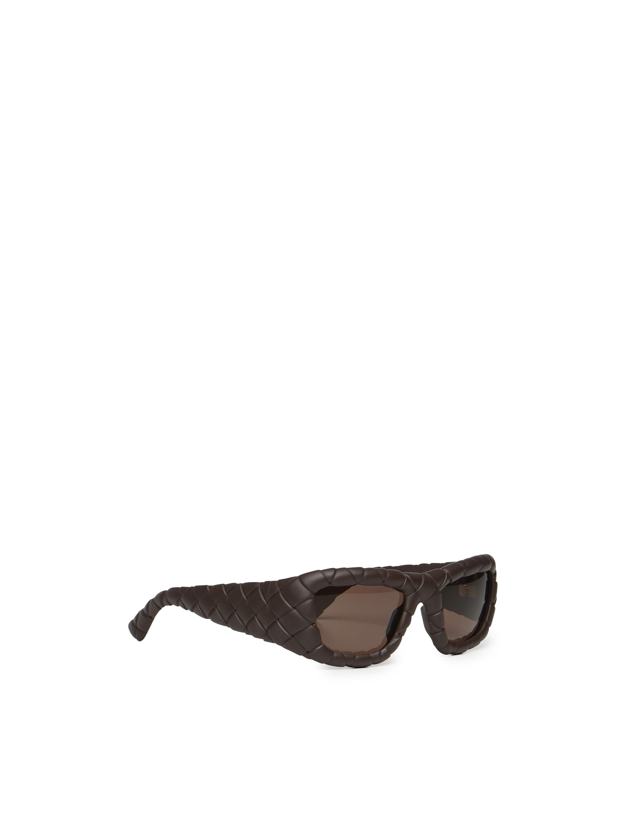 Occhiali da sole rettangolari in acetato 779523 VBL801033 BOTTEGA VENETA 