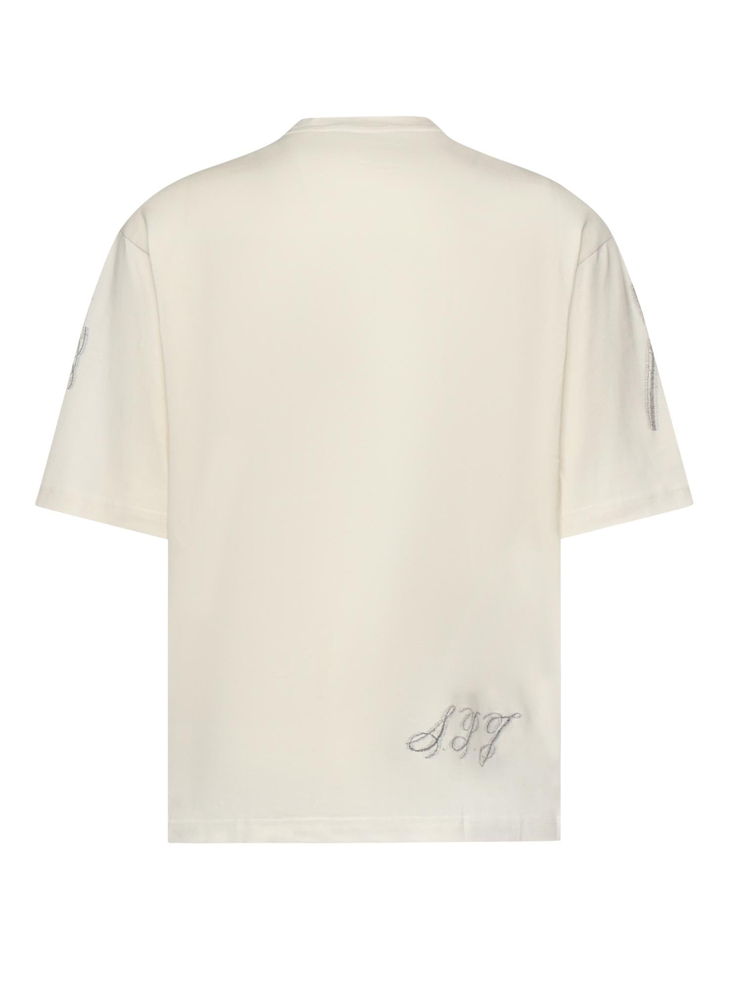T-shirt Âne in jersey di cotone TSM00625AJ00266 1NW JACQUEMUS 