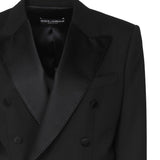 Giacca corta doppiopetto tuxedo F29MCT FUBE7N0000 DOLCE & GABBANA 