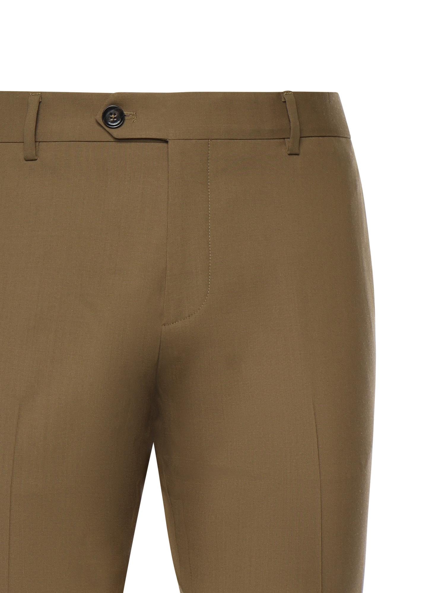 Pantalone Alexander in misto lana ALEXANDER SHORTER MTTABACCO BE ABLE 