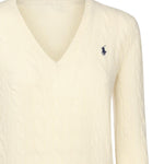 Maglia con scollo a V e logo 211971866 001 POLO RALPH LAUREN 