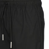 Shorts in misto lino e cotone BYRD -NERO GIULIANO GALIANO 