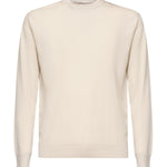Maglia girocollo in lana e seta L76MAGL36MAG0L018 02-01 ELEVENTY 