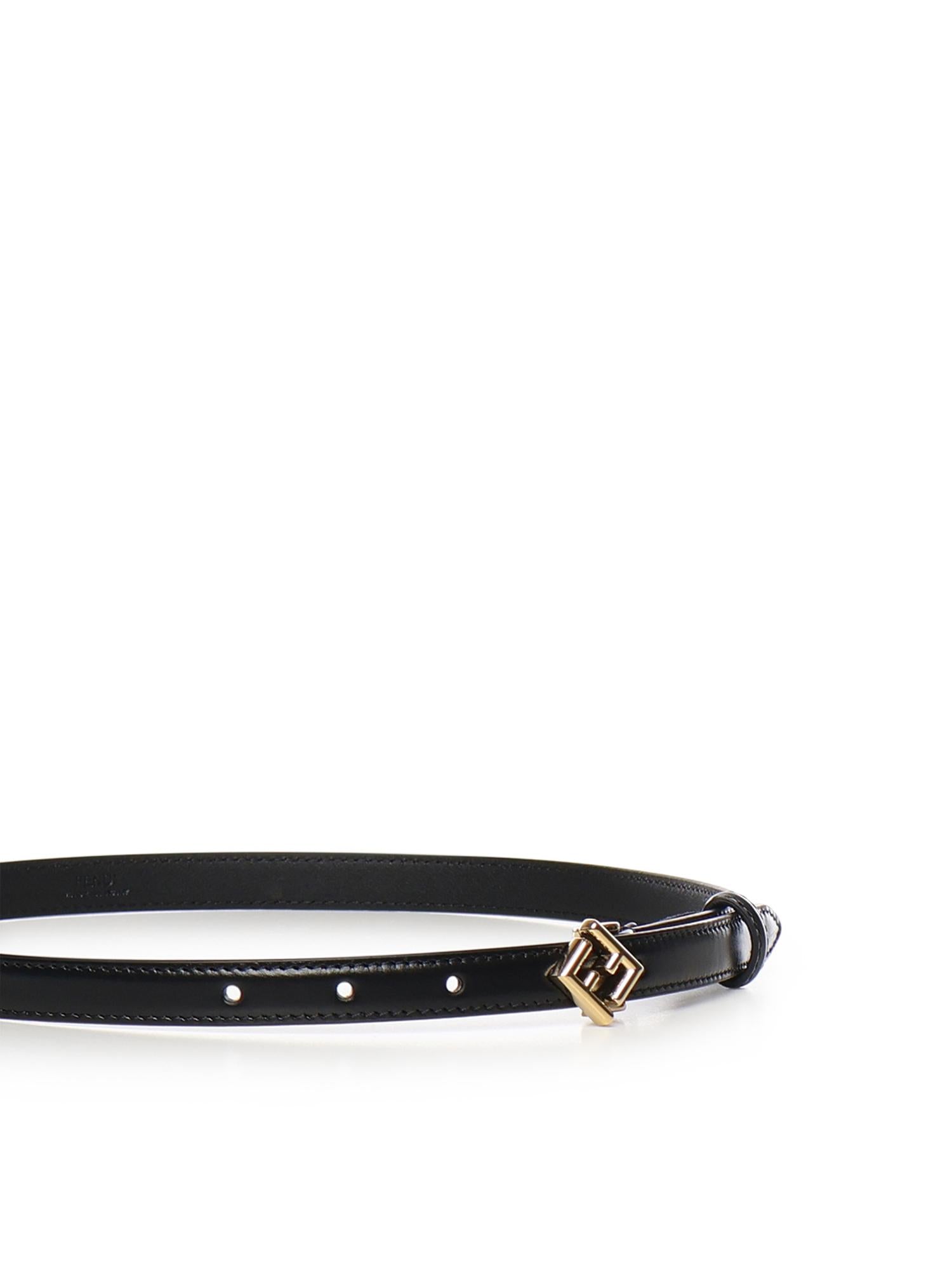 Cintura FF Diamonds in pelle 8C0742 ANSSF0KUR FENDI 