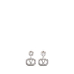 Orecchini Ovalette in metallo e cristalli Swarovski® 7W2J0AR5 QEUDFH VALENTINO GARAVANI 