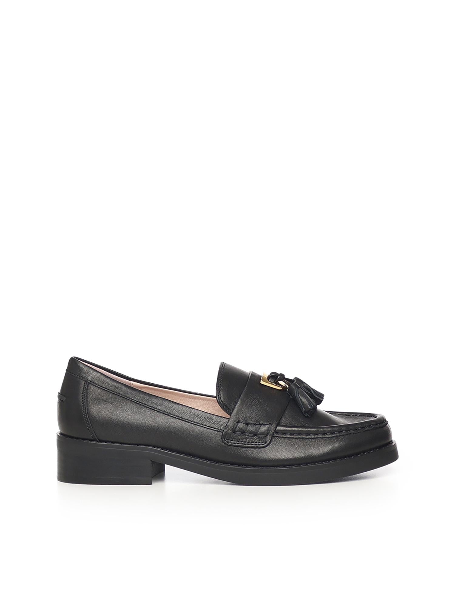 Mocassini in pelle liscia E4QF5160401 001 COCCINELLE 