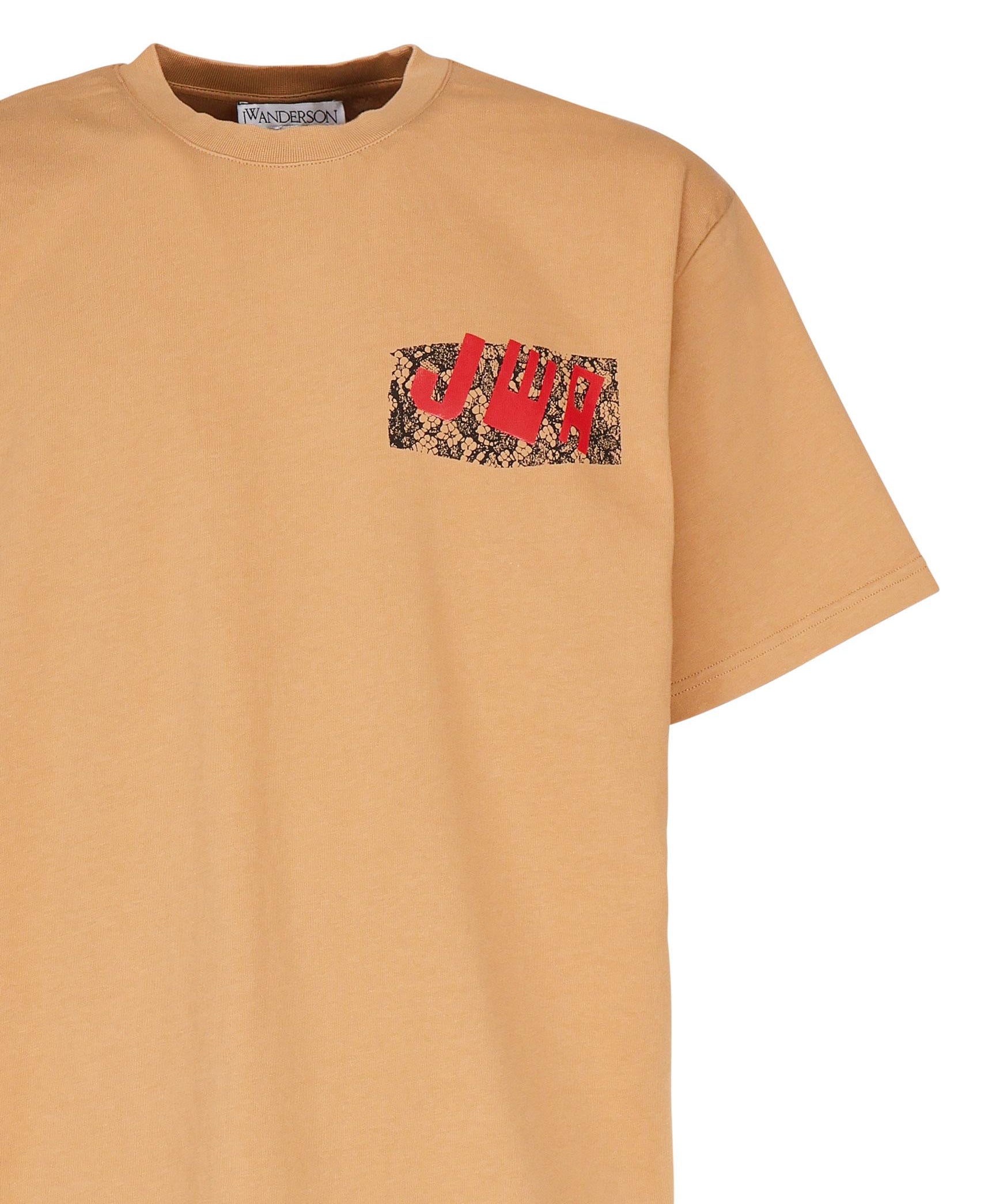 T-shirt con logo JWA effetto pizzo JT0272 PG1551132 JW ANDERSON 
