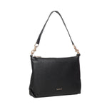 Borsa a spalla con logo BIBP9FA01 NERO BIASIA 