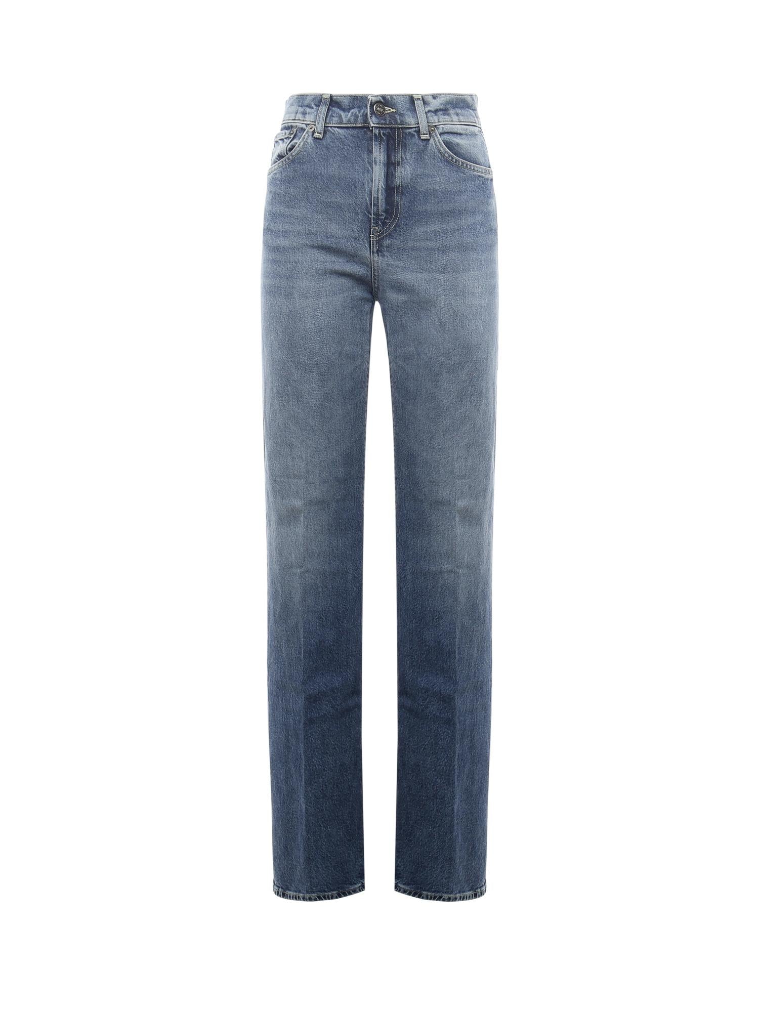 Jeans Amber in denim<BR/> DP619 DSE370DLI7800 DONDUP 