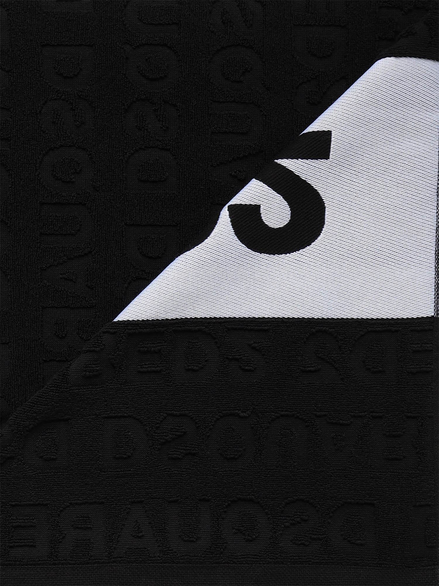 Telo mare in cotone con logo D7P006610 010 DSQUARED2 
