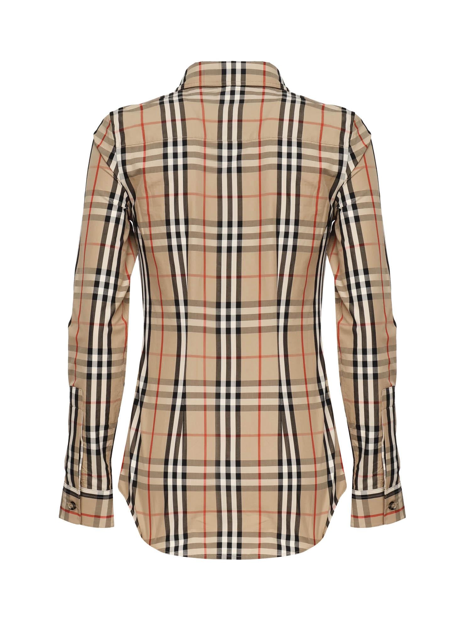 Camicia Check in cotone 8111847 A7028 BURBERRY 