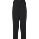 Pantaloni plissettati in fresco lana PUMU0332U0 UTW83900N99 MARNI 