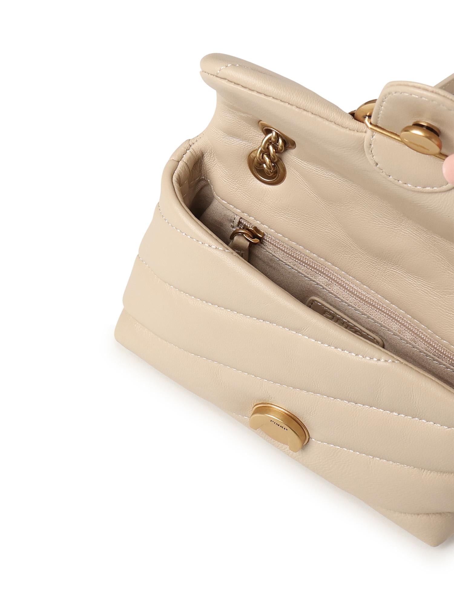 Borsa a tracolla piccola Baby Love Bag Puff 100040 A0F2C50Q PINKO 